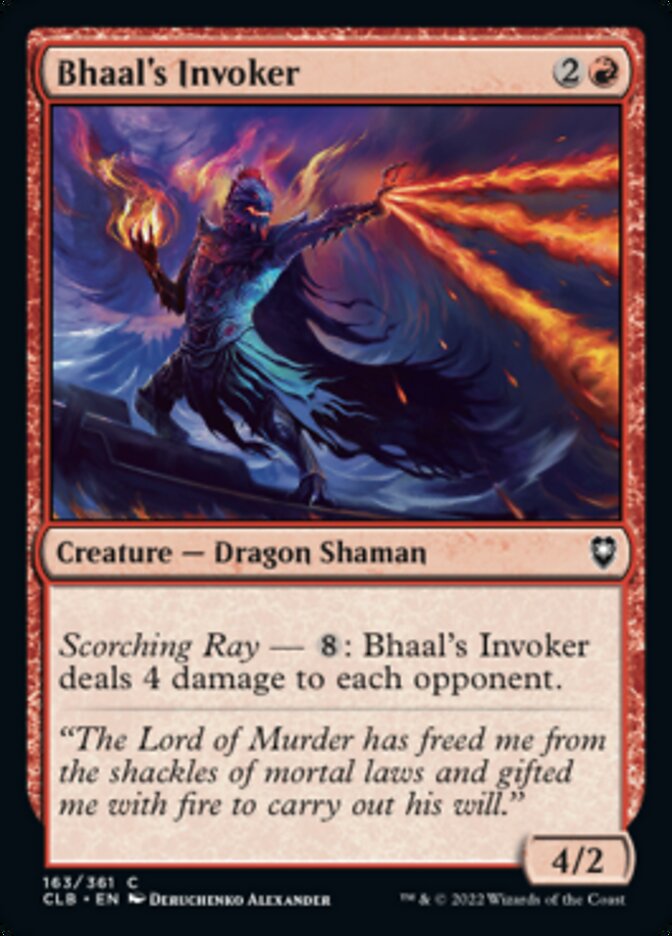 Bhaal's Invoker [Commander Legends: Battle for Baldur's Gate] | Silver Goblin