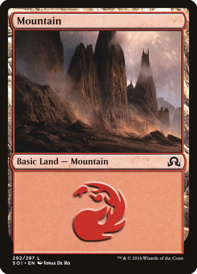 Mountain (292) [Shadows over Innistrad] | Silver Goblin