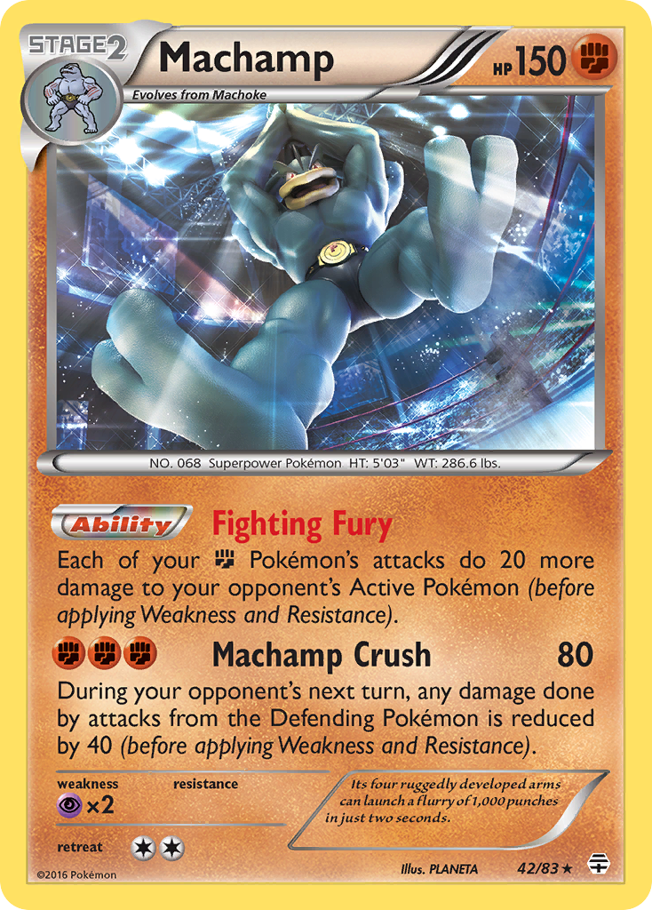 Machamp (42/83) [XY: Generations] | Silver Goblin