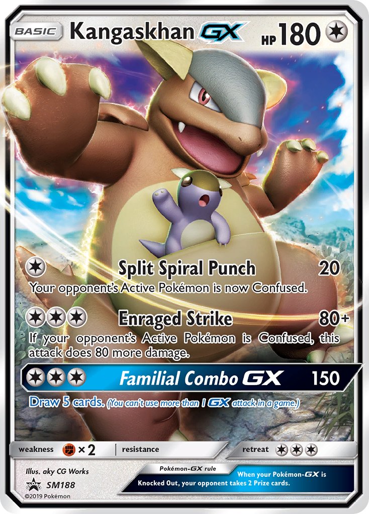 Kangaskhan GX (SM188) [Sun & Moon: Black Star Promos] | Silver Goblin