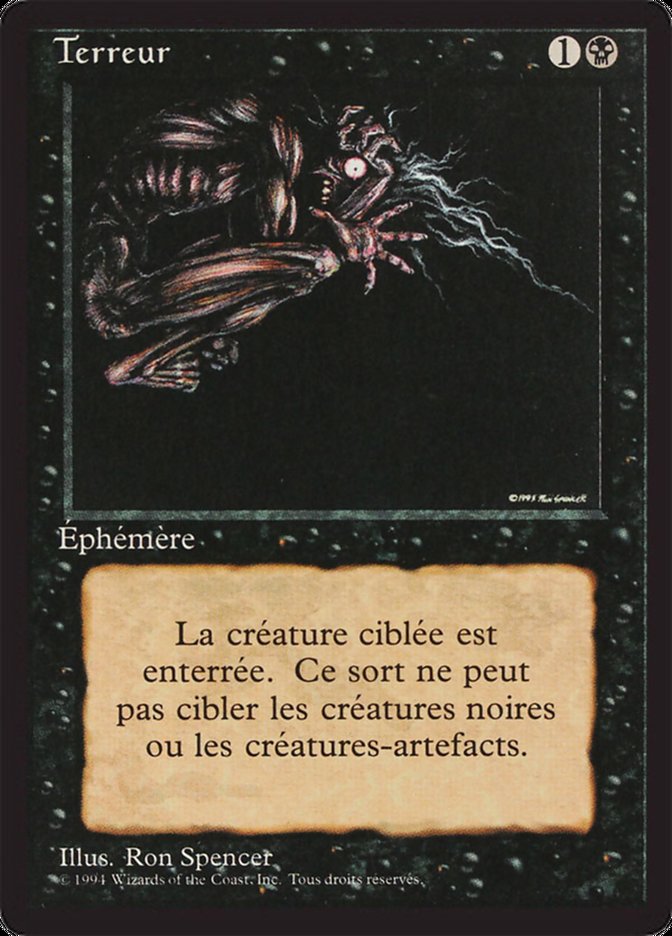 Terror [Foreign Black Border] | Silver Goblin