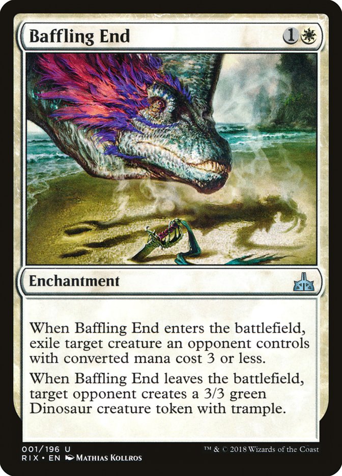 Baffling End [Rivals of Ixalan] | Silver Goblin