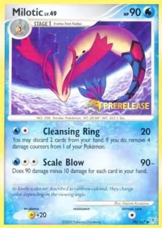 Milotic (70/147) (Prerelease Promo) [Nintendo: Black Star Promos] | Silver Goblin