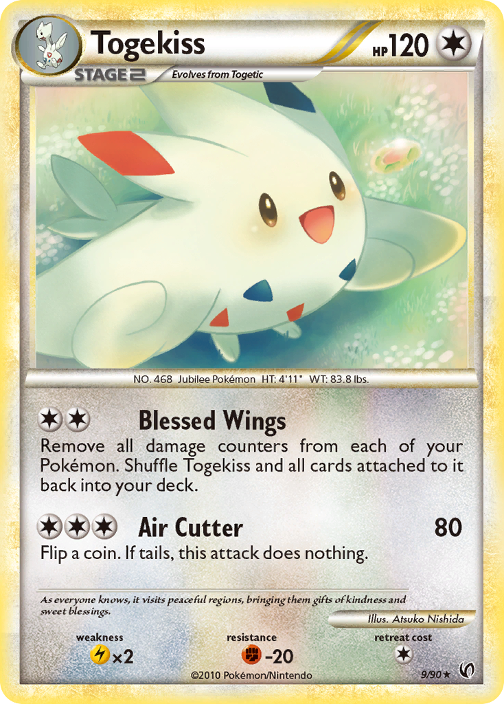 Togekiss (9/90) [HeartGold & SoulSilver: Undaunted] | Silver Goblin