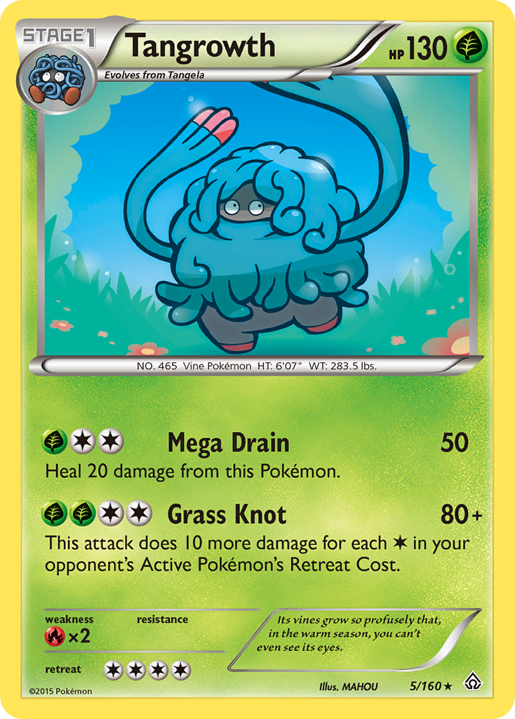 Tangrowth (5/160) [XY: Primal Clash] | Silver Goblin