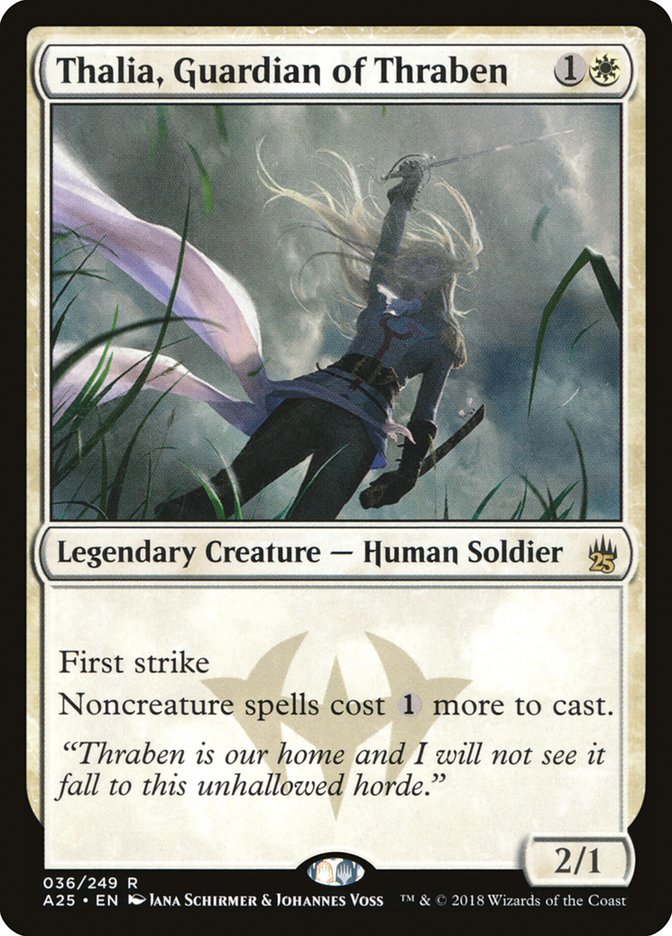 Thalia, Guardian of Thraben [Masters 25] | Silver Goblin