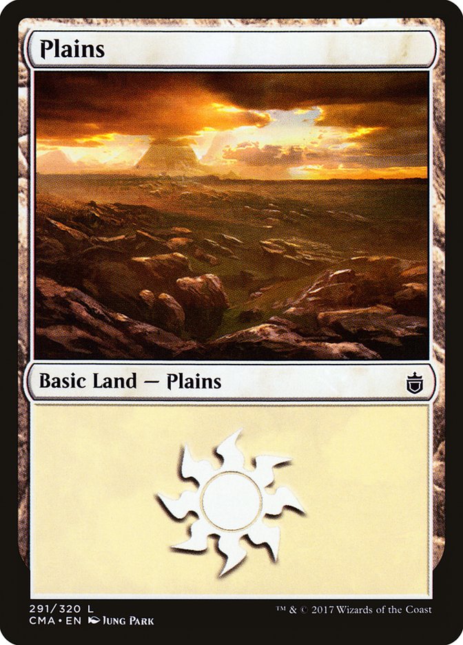 Plains (291) [Commander Anthology] | Silver Goblin