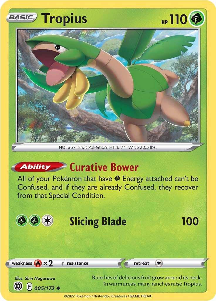 Tropius (005/172) [Sword & Shield: Brilliant Stars] | Silver Goblin