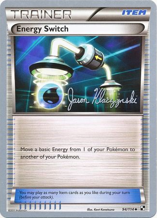 Energy Switch (94/114) (Darkrai Deck - Jason Klaczynski) [World Championships 2013] | Silver Goblin