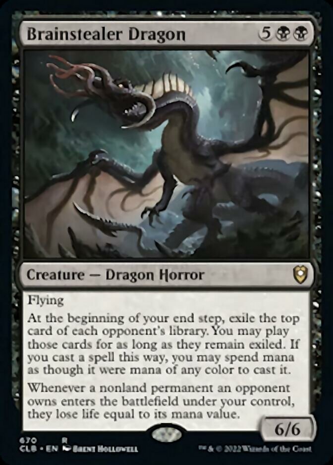 Brainstealer Dragon [Commander Legends: Battle for Baldur's Gate] | Silver Goblin