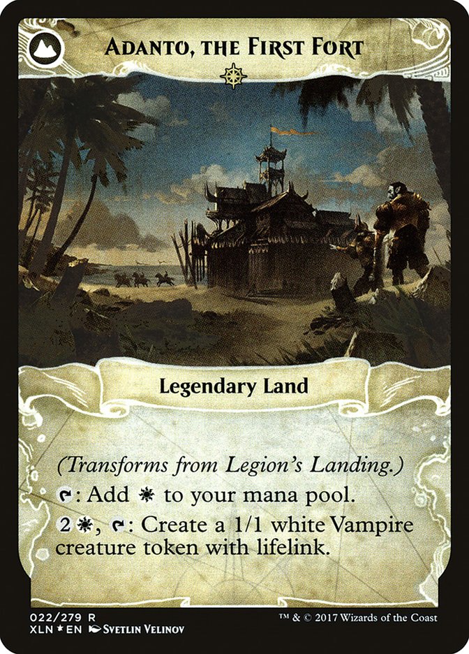 Legion's Landing // Adanto, the First Fort (22s) Foil - Ixalan Promos