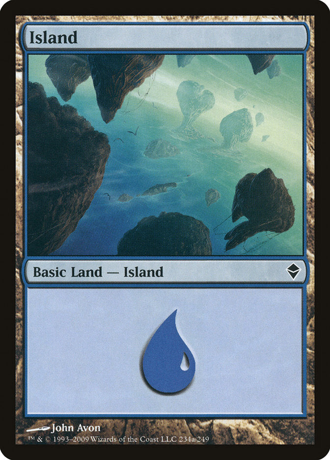 Island (234a) [Zendikar] | Silver Goblin