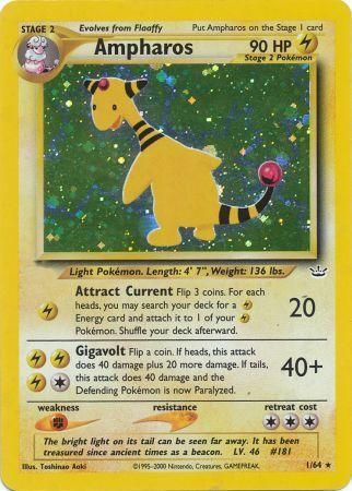 Ampharos (1/64) [Neo Revelation Unlimited] | Silver Goblin