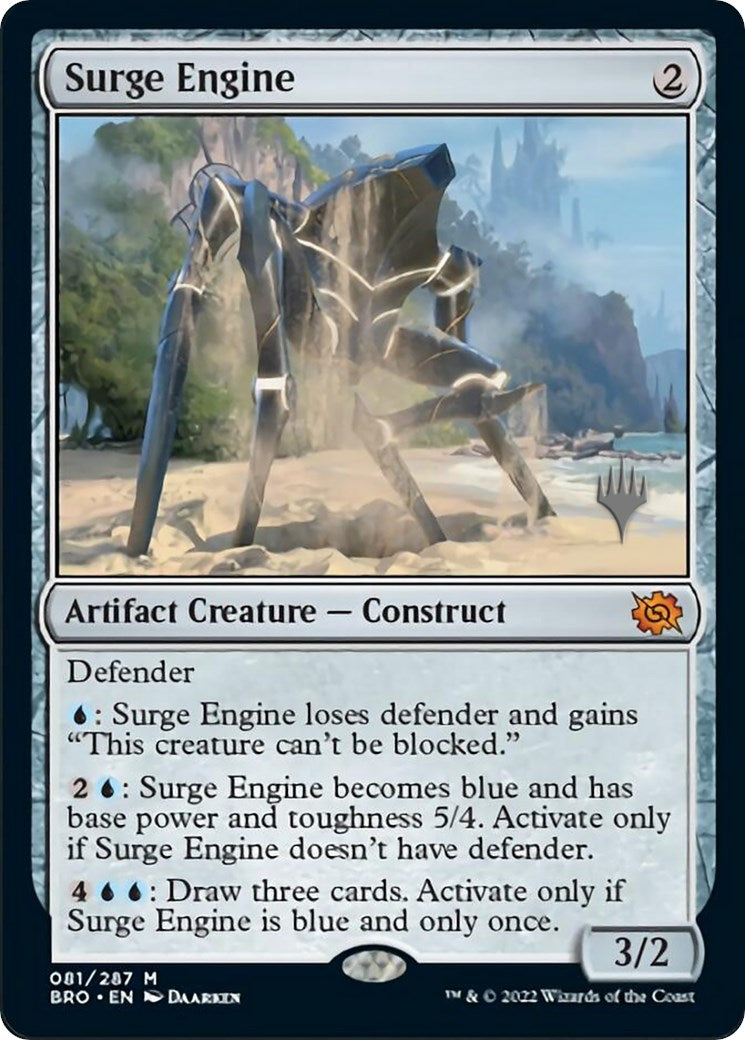 Surge Engine (Promo Pack) [The Brothers' War Promos] | Silver Goblin
