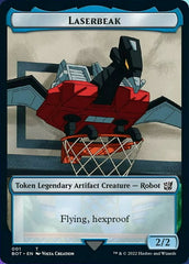 Powerstone // Laserbeak Double-Sided Token [The Brothers' War Tokens] | Silver Goblin