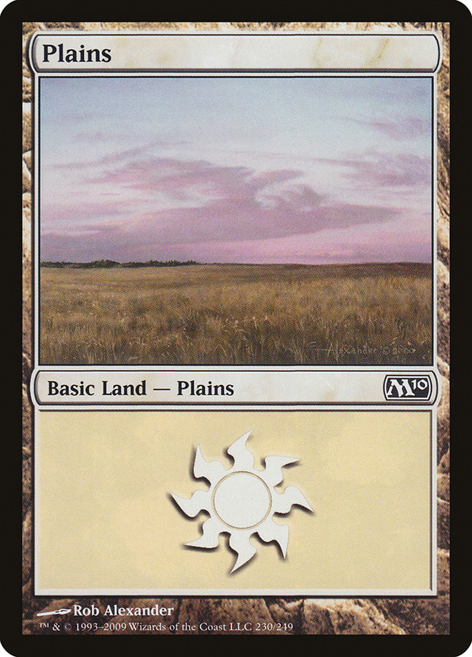 Plains (230) [Magic 2010] | Silver Goblin