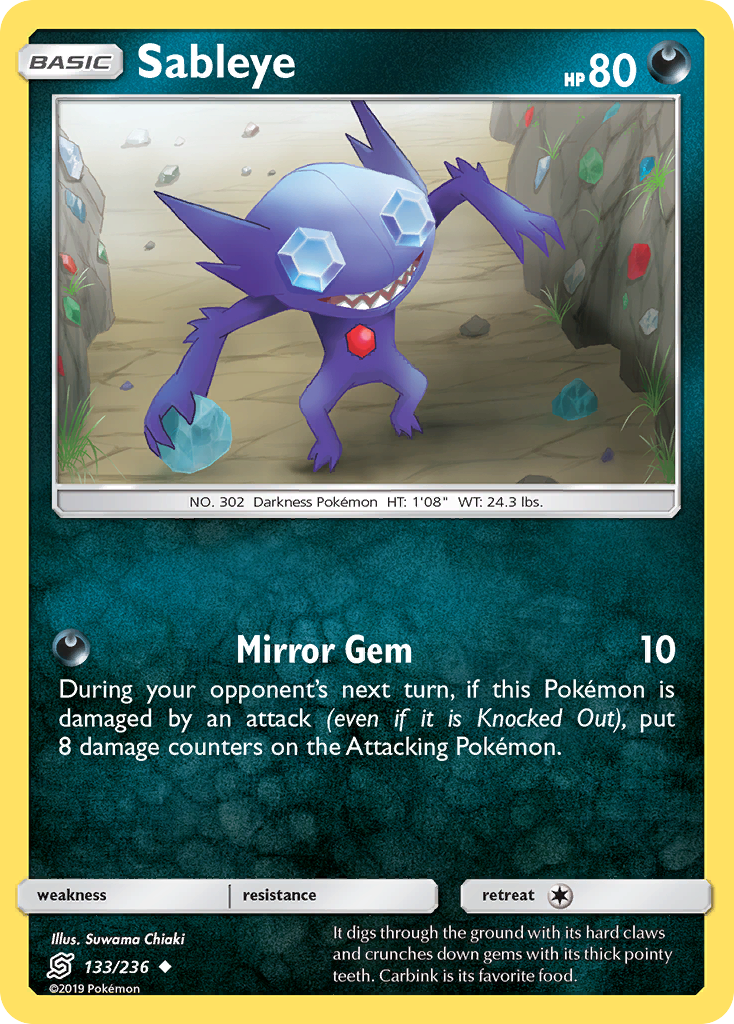 Sableye (133/236) [Sun & Moon: Unified Minds] | Silver Goblin