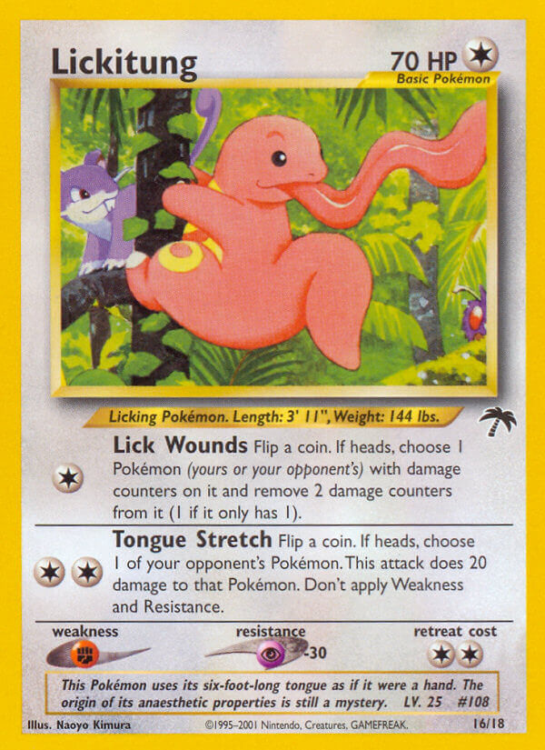 Lickitung (16/18) [Southern Islands] | Silver Goblin