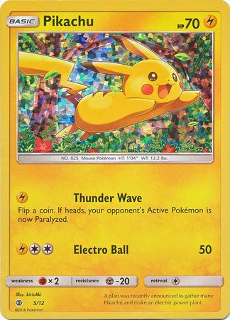 Pikachu (5/12) [McDonald's Promos: 2017 Collection] | Silver Goblin