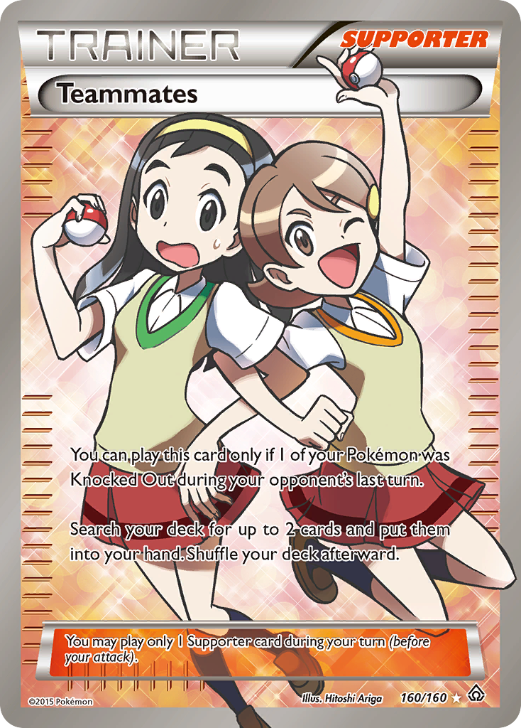 Teammates (160/160) [XY: Primal Clash] | Silver Goblin