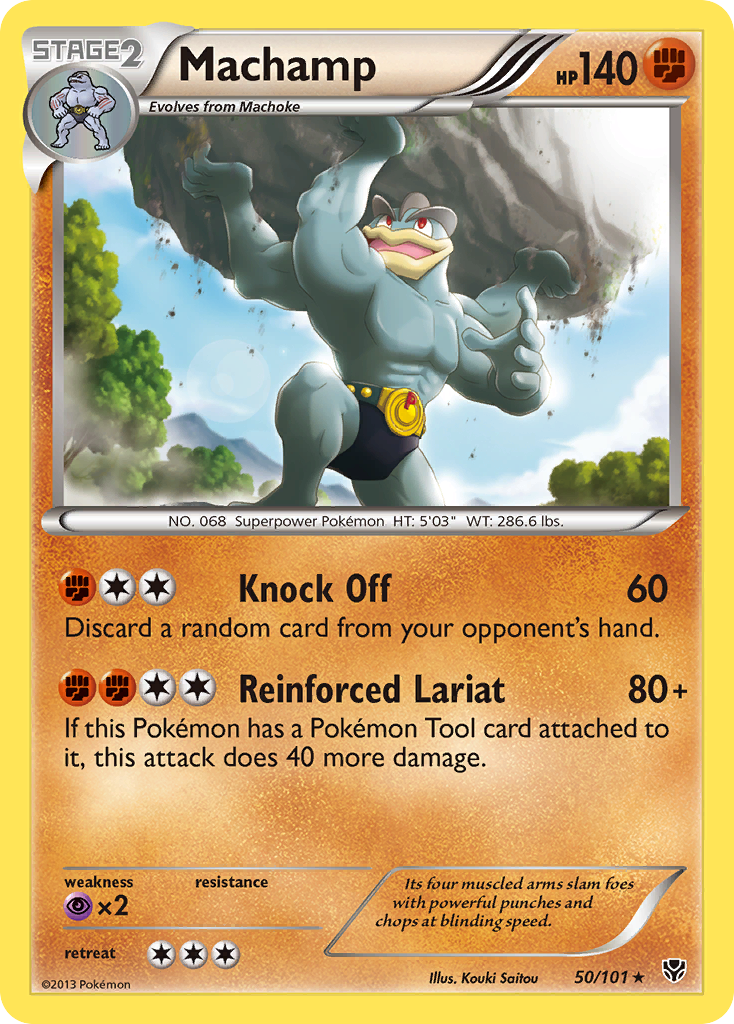 Machamp (50/101) [Black & White: Plasma Blast] | Silver Goblin