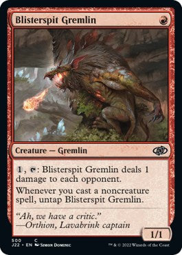 Blisterspit Gremlin [Jumpstart 2022] | Silver Goblin