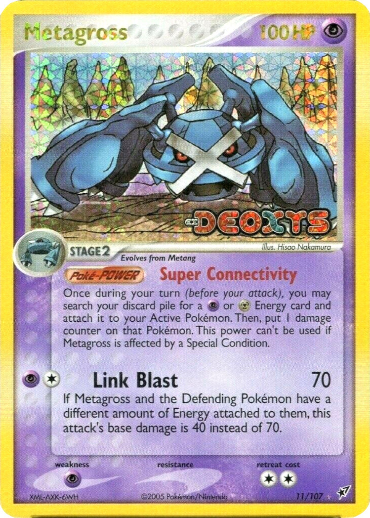 Metagross (11/107) (Stamped) [EX: Deoxys] | Silver Goblin