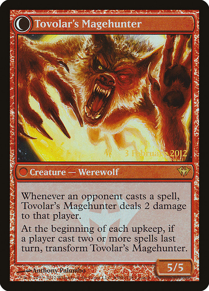 Mondronen Shaman // Tovolar's Magehunter (98★) Foil - Dark Ascension Promos