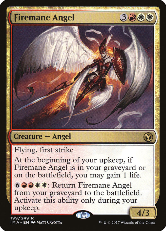 Firemane Angel [Iconic Masters] | Silver Goblin