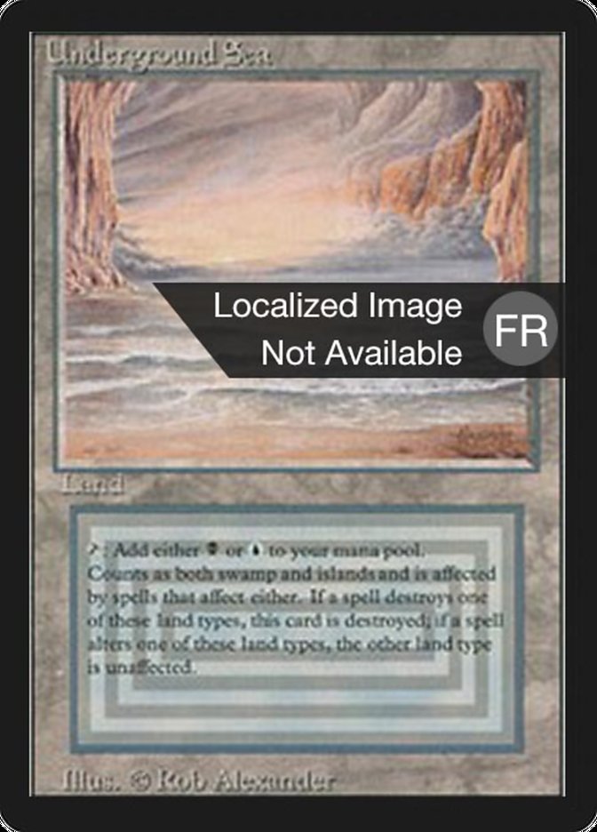 Underground Sea [Foreign Black Border] | Silver Goblin