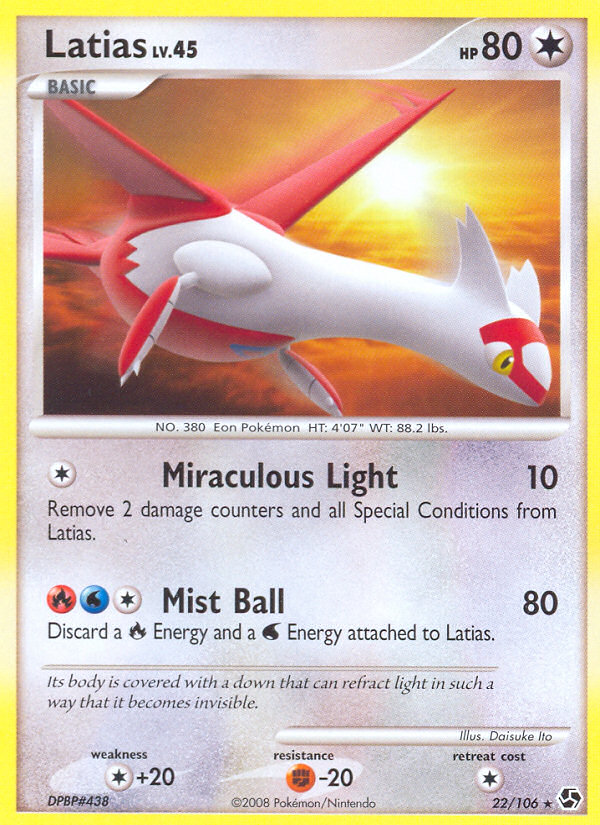 Latias (22/106) [Diamond & Pearl: Great Encounters] | Silver Goblin