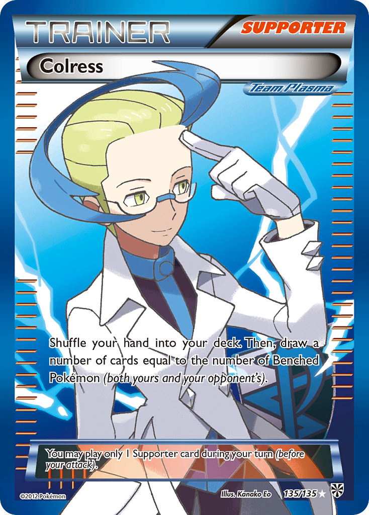 Colress (135/135) [Black & White: Plasma Storm] | Silver Goblin