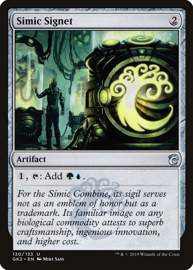 Simic Signet [Ravnica Allegiance Guild Kit] | Silver Goblin