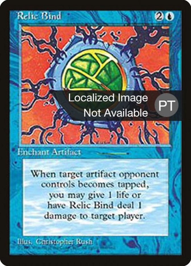 Relic Bind [Fourth Edition (Foreign Black Border)] | Silver Goblin