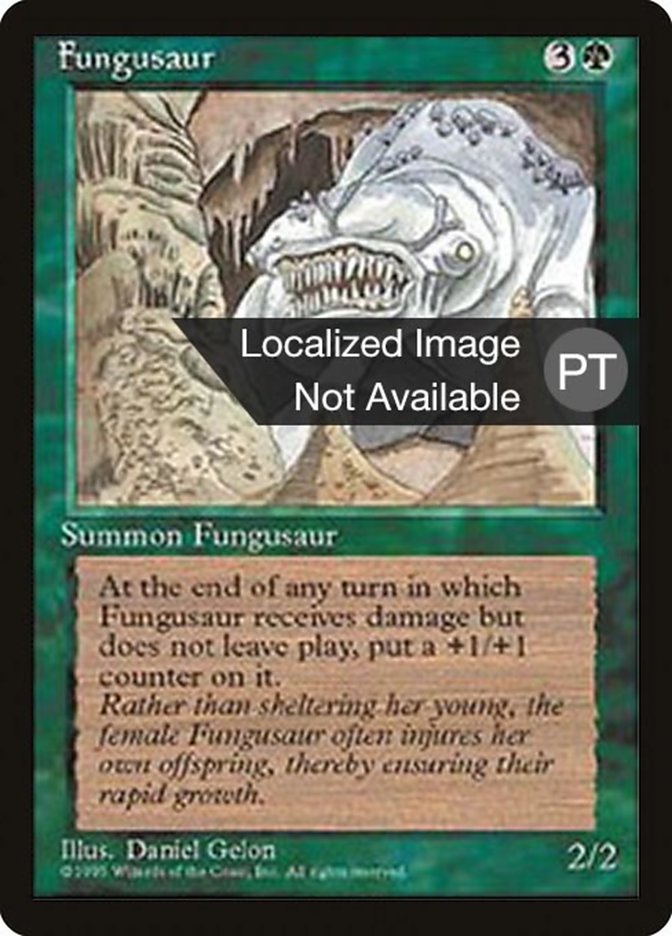 Fungusaur [Fourth Edition (Foreign Black Border)] | Silver Goblin