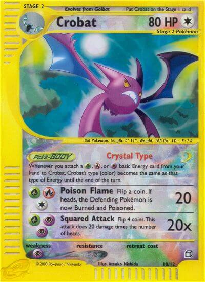 Crobat (10/12) [Box Topper] | Silver Goblin