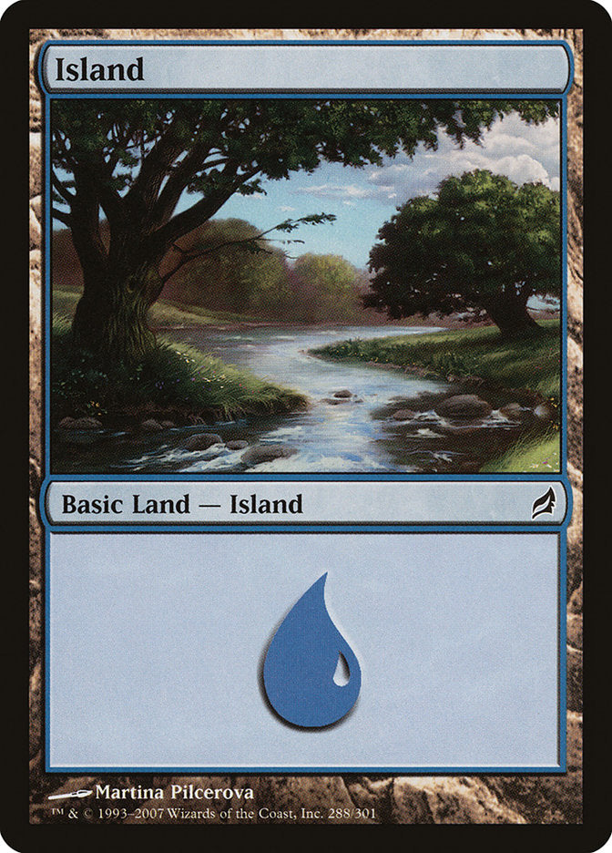 Island (288) [Lorwyn] | Silver Goblin