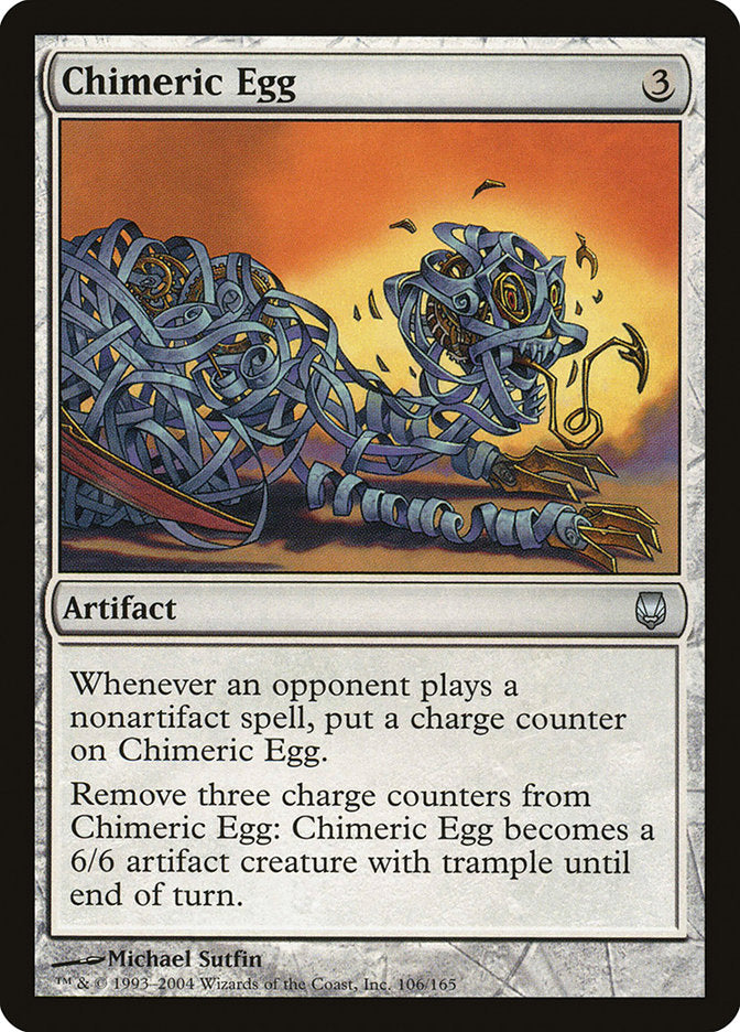 Chimeric Egg [Darksteel] | Silver Goblin
