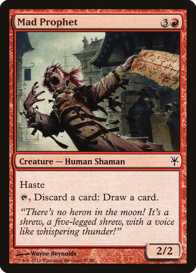 Mad Prophet (051) - Duel Decks: Sorin vs. Tibalt
