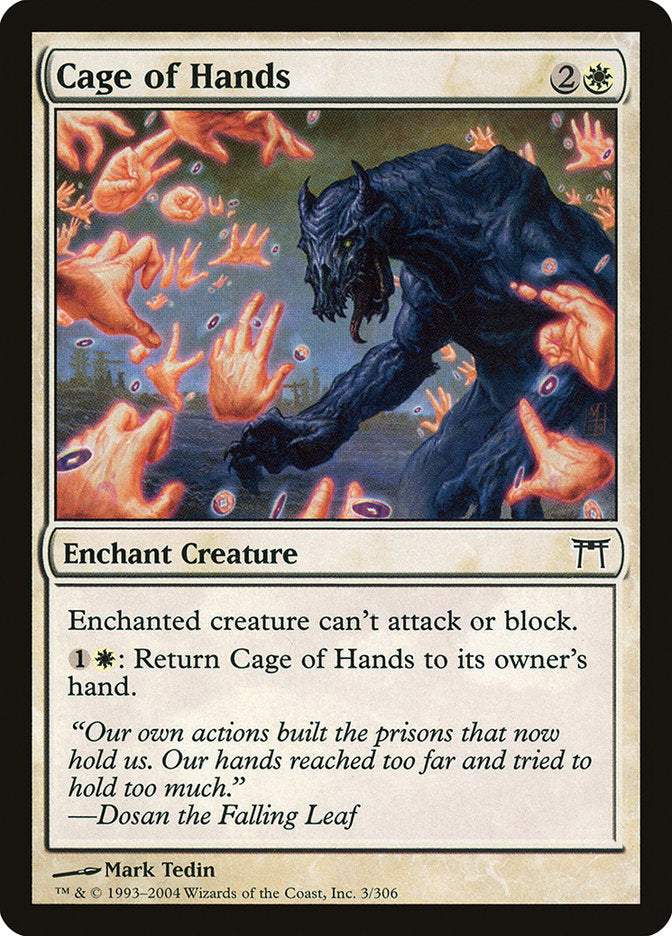 Cage of Hands [Champions of Kamigawa] | Silver Goblin