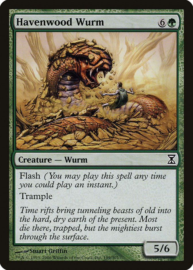 Havenwood Wurm [Time Spiral] | Silver Goblin