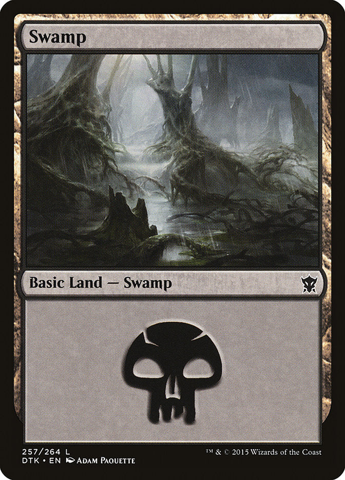 Swamp (257) [Dragons of Tarkir] | Silver Goblin
