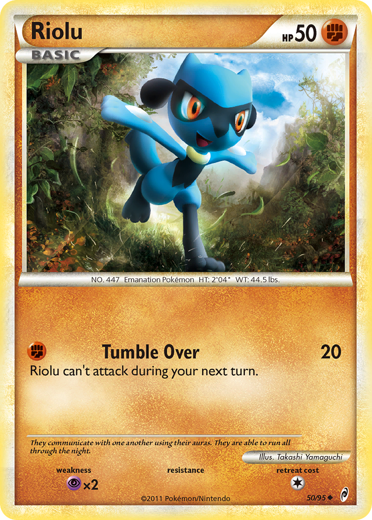 Riolu (50/95) [HeartGold & SoulSilver: Call of Legends] | Silver Goblin