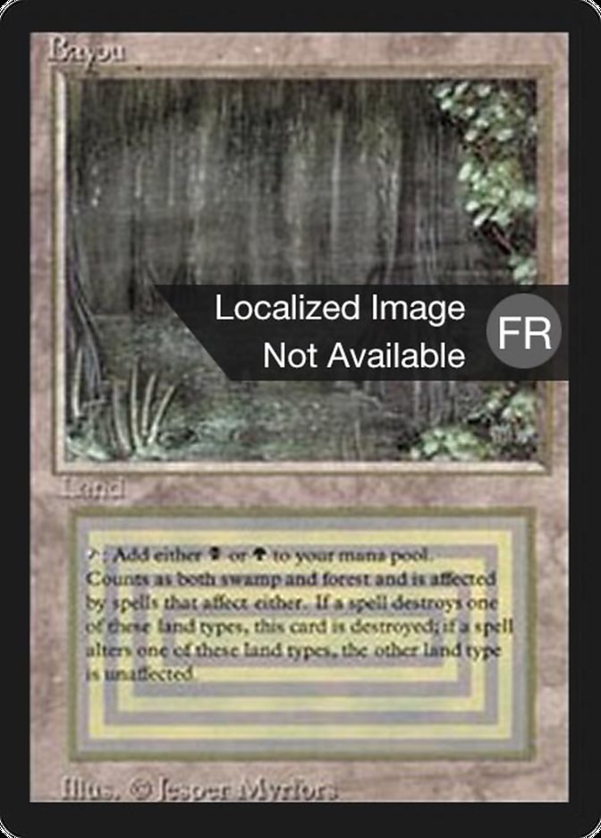 Bayou [Foreign Black Border] | Silver Goblin