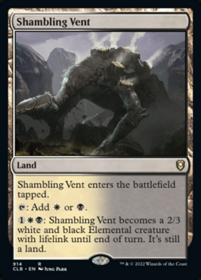 Shambling Vent [Commander Legends: Battle for Baldur's Gate] | Silver Goblin