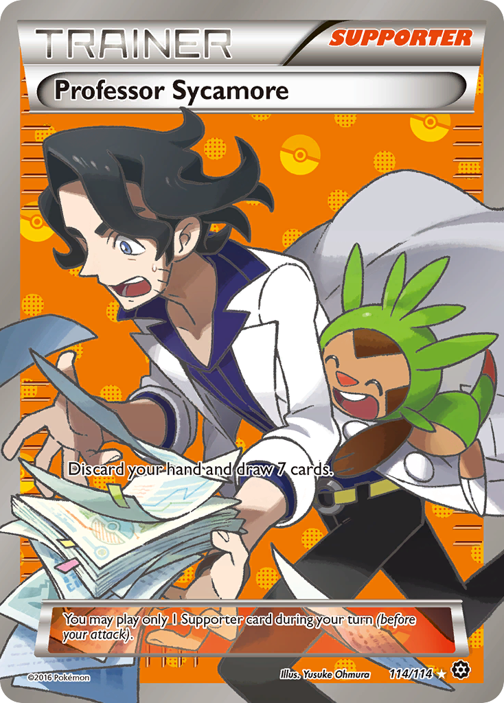 Professor Sycamore (114/114) [XY: Steam Siege] | Silver Goblin