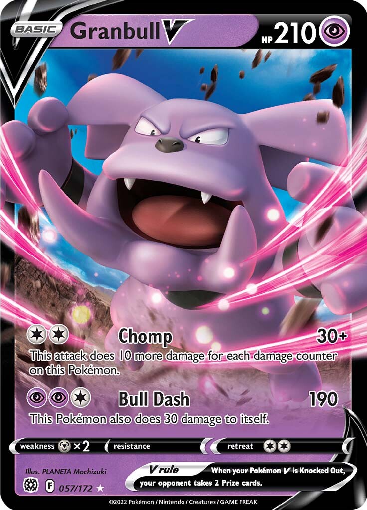 Granbull V (057/172) [Sword & Shield: Brilliant Stars] | Silver Goblin