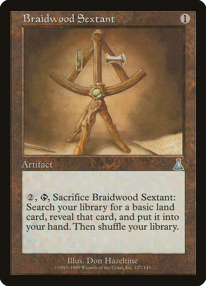Braidwood Sextant [Urza's Destiny] | Silver Goblin