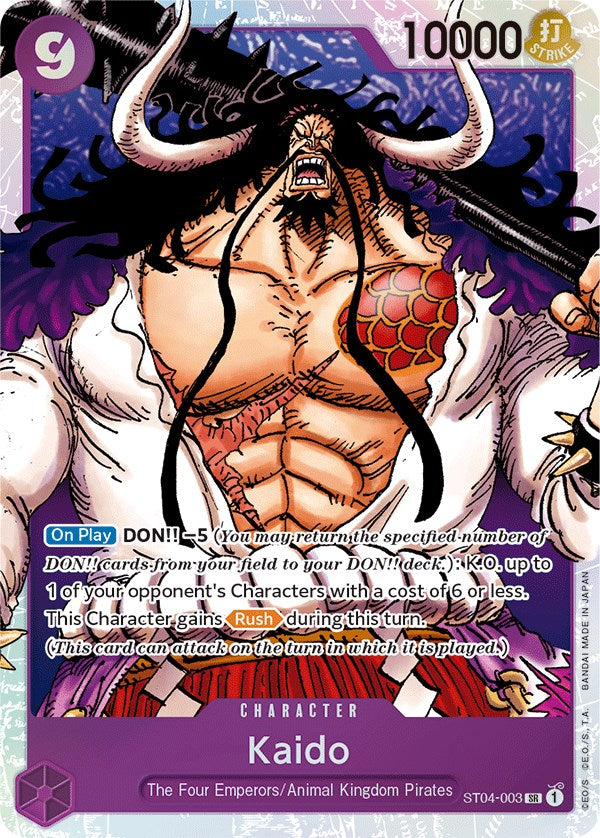 Kaido (003) [Starter Deck: Animal Kingdom Pirates] | Silver Goblin