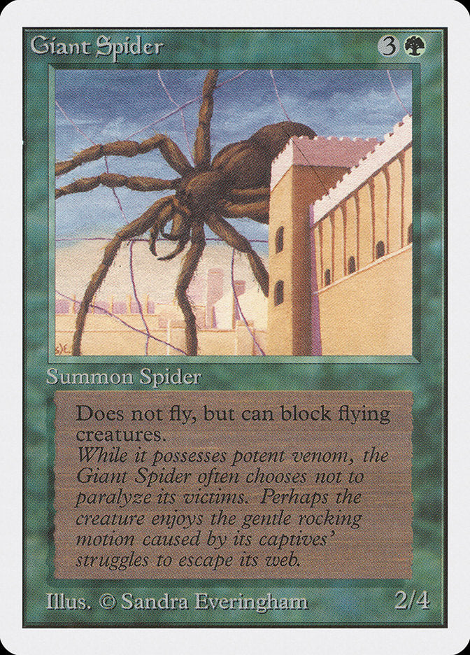 Giant Spider [Unlimited Edition] | Silver Goblin